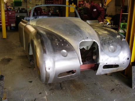 Jaguar restoration and servicing